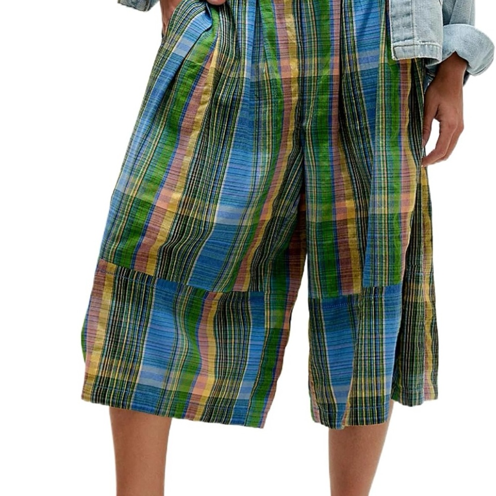 Colorful Plaid Women's Shorts